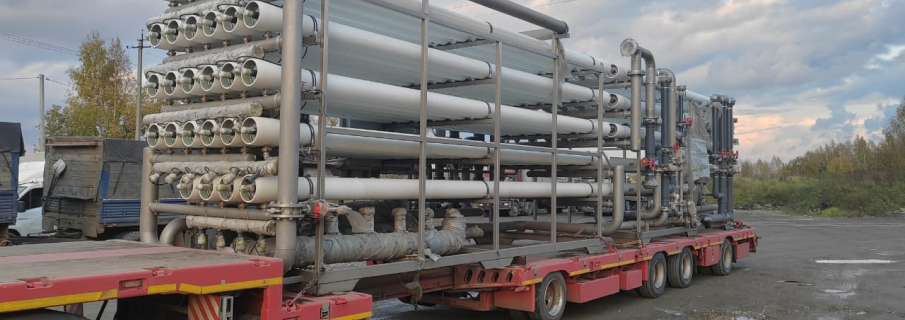 Доставка из Китая в Уфу блоков обратного осмоса для очистки и фильтрации воды из Китая