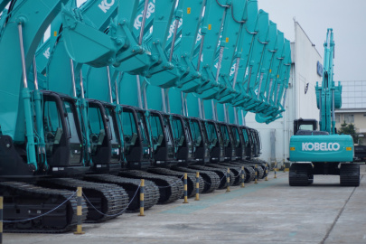 Доставка поворотного редуктора для экскаватора Kobelco SK75UR
