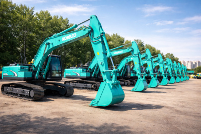 Доставка поворотного редуктора для экскаватора Kobelco SK75UR