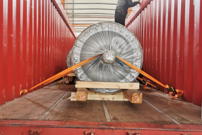 Из КНР в ЛНР: поставка сушильного цилиндра для нового целлюлозно-бумажного комбината в Луганске